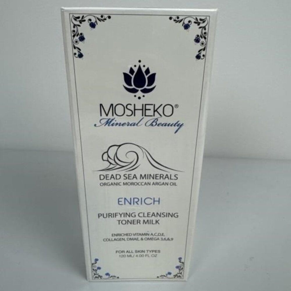 Mosheko Dead Sea Mineral Beauty Purifying Cleansing Toner Milk